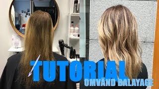 OMVÄND BALAYAGE  sudda utväxten teknisk TUTORIAL [upl. by Plante310]