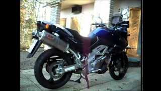 Suzuki VStrom DL1000 Exhaust Experiments Standard  none  MIVV [upl. by Asyl199]