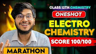 ELECTROCHEMISTRY ONE SHOT 🔥 CLASS 12TH CHEMISTRY  ELECTROCHEMISTRY CLASS 12  MUNIL SIR [upl. by Adnilre]