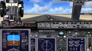 Guida Volo IFR su Flight Simulator X in Italiano  parte 3 Rullaggio Decollo e Navigazione [upl. by Parette]