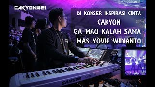 Midi Keyboard  Lighting Controller  inspirasi cinta YOVIE WIDIANTO [upl. by Eelrebmik325]