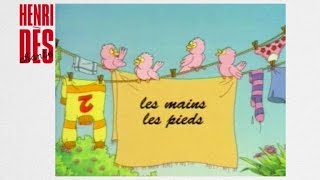 Henri Dès chante  Les mains les pieds  chanson pour enfants [upl. by Annazus]