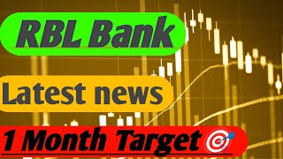 RBL Bank share target 🎯 RBL Bank share news📰 today RBL Bank share latest news [upl. by Sisson952]