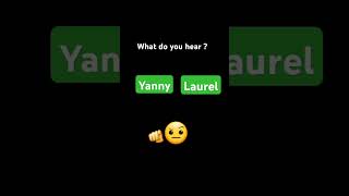 Yanny or laurel [upl. by Llewellyn]