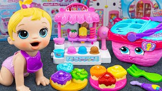 95 Minutes Satisfying with Kitchen Playset Unboxing Pinkfong Ice Cream ASMR 🌞 Lana Review Toys [upl. by Chemush]