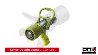 Equipement mousse  Foam Equipment  Lance double usage  Dual Use – POK  001 [upl. by Nayrb215]