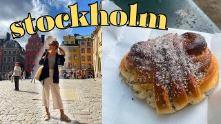 Stockholm Sweden Travel Vlog Exploring Stockholm Solo [upl. by Pomeroy908]