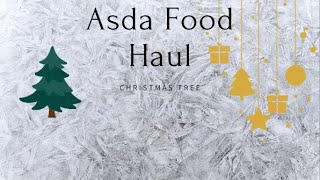 Asda Food Haul Christmas Tree [upl. by Antipus892]