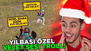 YILBAŞINA ÖZEL VELET SESİ TROLL   ADAMI ÇILDIRTTIM   PUBG Mobile [upl. by Chrissie]