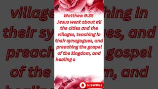 quotJesus Preaching Healing and Compassion for the Crowdsquot Matthew 935shorts youtubeshorts yt [upl. by Bergren96]