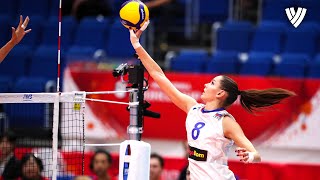 Nataliya Goncharova  Powerful amp Charismatic💥  Volleyball World Cup 2019  Highlights [upl. by Cchaddie]