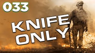 MW2 Knife Only Gameplay  Episode 33  177 TDM on Sub Base [upl. by Ynes]