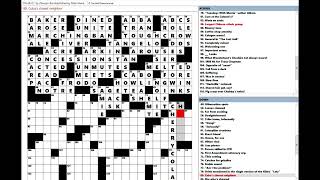 Wall Street Journal WSJ Crossword Puzzle 07062024 [upl. by Aracat301]