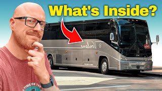 I Tried Americas Most LUXURIOUS First Class Bus [upl. by Chao402]