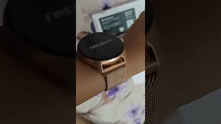 Fireboltt Phoenix Ultra Chain Strap Gold UNBOXING  LADIES BEST SMART WATCH 2023 SamiranSamanta [upl. by Ormsby]