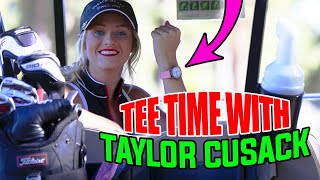 GOLF COURSE VLOG WITH TAYLOR CUSACKPART 1 [upl. by Cassie]