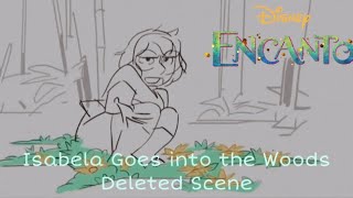 Disney’s Encanto  Deleted Scene  Isabela Goes into the Woods Storyboard [upl. by Tullius148]