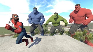 Franklin Become Spiderman to Kill Hulk in Indian Bike Driving 3D [upl. by Hagi804]