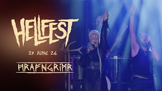 HrafngrĂ­mr  NĂŤU BYLGJUR  HELLFEST 2024 Live [upl. by Sabanrab]