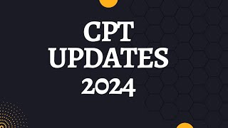 CPT UPDATES 2024 PART 1 MALAYALAM [upl. by Codding689]