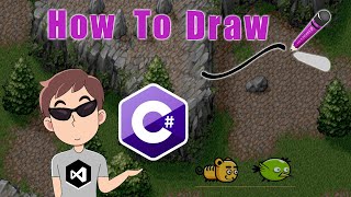 How to draw in C using the Graphics Class  CSharp Programming [upl. by Roee62]