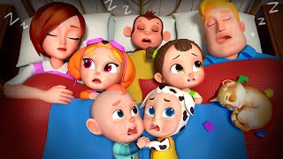 Ten in the Bed  Bedtime Song  Dont Afraid of the Dark  Rosoo Nursery Rhymes amp Kids Songs [upl. by Ettenor731]