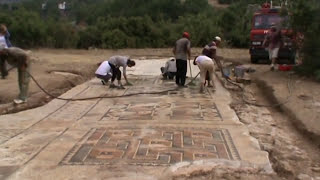 Enormous Roman Mosaic Unearthed in Turkey [upl. by Lloyd]