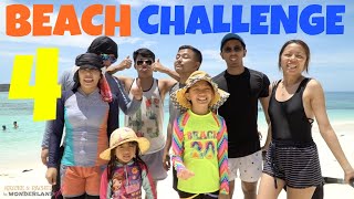 BEACH CHALLENGE 4  KAYCEE amp RACHEL in WONDERLAND FAMILY [upl. by Nylarad690]