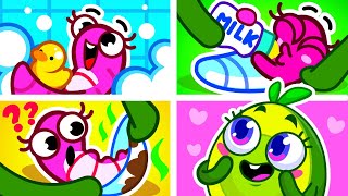 Dont Play with Worms🪱 Brush Your Teeth Little Worm  More Kids Songs amp Nursery Rhymes by VocaVoca🥑 [upl. by Hannavas78]