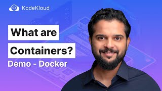 What are Containers  Containerization Explained  Docker Tutorial  KodeKloud [upl. by Atihcnoc]