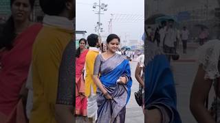 Actress Raasi With Daughter And Husband Visits Tirumala [upl. by Nahsez876]