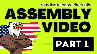 Part 1  Windmill Aerator Assembly Installation amp Maintenance Video [upl. by Ocinom]