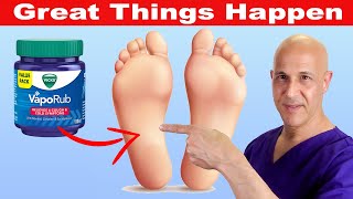 Rub VICKS VapoRub on Your FEET and Feel What Happens  Dr Mandell [upl. by Aihsein]