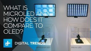 What is MicroLED and how does it compare to OLED [upl. by Eiramlirpa]