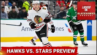 Chicago Blackhawks vs Dallas Stars Preview  Team USA amp Slovakia Off To 300 Starts At 2024 WJC [upl. by Stanford844]