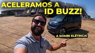 ID BUZZ como é dirigir a Kombi 100 elétrica da Volkswagen [upl. by Irama269]