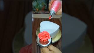 Easy Cake Decoration yummy cakeyoutube short feed design [upl. by Inglebert]