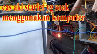 aki mobil tidak kuat statertoyotastarlet automobile [upl. by Oynotna]