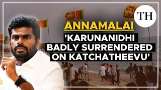 Annamalai exclusive interview  Katchatheevu issue and Coimbatore  Lok Sabha elections 2024 [upl. by Meelak]