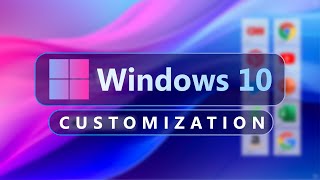 Windows 10 New Customization [upl. by Eeclehc]