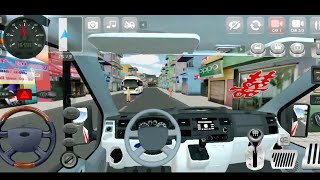 mini bus simulator Vietnam game play Android mobile game play [upl. by Aivyls]