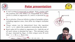 A Series on Foundation fo complex analysis Dr Nazeer Ansari Asst Prof Dept Mathemanics MITS [upl. by Sura]