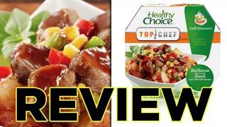 Healthy Choice Top Chef Inspired Barbecue Seasoned Steak with Red Potatoes Video Review [upl. by Erb]