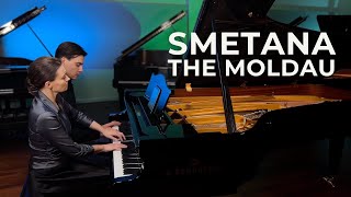 Ep 69 Bedrich Smetana The Moldau Anna amp Dmitri Shelest piano [upl. by Htebsil]