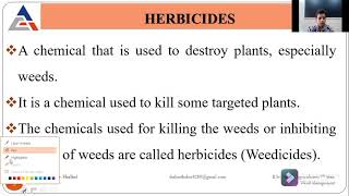 Herbicides Classification formulation and Methods of application by Shalini Thakur Asstt Prof [upl. by Chantal596]