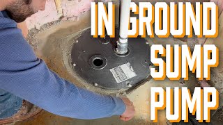 How To Install A Basement Sump Pump Basin [upl. by Namruht]