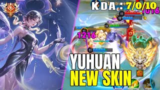 Yuhuan Mid Lane Pro Gameplay  HIGH RANK DOMINATION in Honor of Kings [upl. by Dianuj]