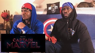 Marvel Studios Captain Marvel  quotBig Gamequot TV Spot Reaction [upl. by Wyatan767]