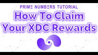 How To Claim Your XDC Rewards [upl. by Assenay]