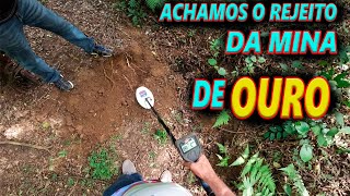 ACHAMOS o REJEITO de uma MINA de OURO ABANDONADA [upl. by Ayotaj]